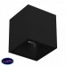 Накладной светодиодный светильник LeDron KUBING Black