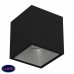 Накладной светодиодный светильник LeDron KUBING Black Grey