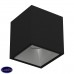 Накладной светодиодный светильник LeDron KUBING Black Grey