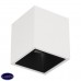 Накладной светодиодный светильник LeDron KUBING White Black
