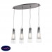 Подвесной светильник Ideal lux Kuky Clear Sp4 023038