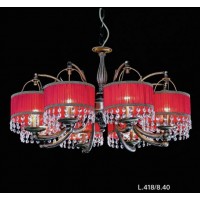 Подвесная люстра Paderno Luce L.418/8.40 Red