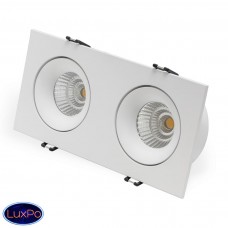 Встраиваемый светодиодный светильник  LeDron LD0032-20W-W