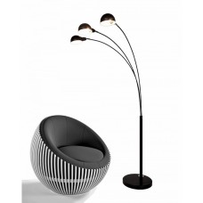 Торшер Lumina Deco WALLSCOT LDF 8801-3 BK