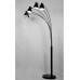 Торшер Lumina Deco ZORBA LDF 8801-5 BK