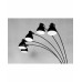 Торшер Lumina Deco ZORBA LDF 8801-5 BK