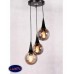 Подвесной светильник Lumina Deco ROCHERRO LDP 11191-3 BK