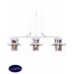 Светильник подвесной Lumina Deco CAPRI LDP 11327B-3 PR