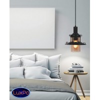 Светильник подвесной Lumina Deco CAPRI LDP 11328-1 BK