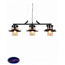 Светильник подвесной Lumina Deco CAPRI LDP 11328-3 PR BK