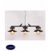 Светильник подвесной Lumina Deco CAPRI LDP 11328-3 PR BK
