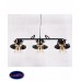 Светильник подвесной Lumina Deco CAPRI LDP 11328-3 PR BK