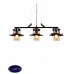 Светильник подвесной Lumina Deco CAPRI LDP 11328-3 PR BK