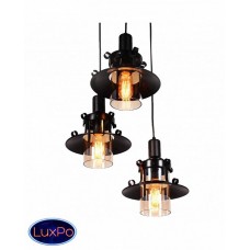 Светильник подвесной Lumina Deco CAPRI LDP 11328 B-3 BK