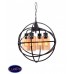 Люстра подвесная Lumina Deco STRADI LDP 11509-4 BK