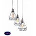 Светильник подвесной Lumina Deco COBI LDP 11609-3 BK