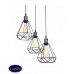 Светильник подвесной Lumina Deco COBI LDP 11609-3 BK
