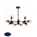 Люстра потолочная Lumina Deco ZODIAK LDP 160-12 BK