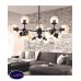 Люстра потолочная Lumina Deco ZODIAK LDP 160-12 BK