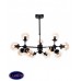 Люстра потолочная Lumina Deco ZODIAK LDP 160-12 BK