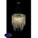 Люстра подвесная хрустальная Lumina Deco ZUCCHERO LDP 2159-350 CHR