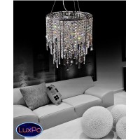 Люстра подвесная хрустальная Lumina Deco ZUCCHERO LDP 2159-450 CHR