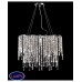 Люстра подвесная хрустальная Zucchero LDP 2159-600 CHR Lumina Deco ZUCCHERO LDP 2159-600 CHR
