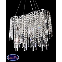 Люстра подвесная хрустальная Lumina Deco ZUCCHERO LDP 2159-800 CHR