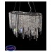 Люстра подвесная хрустальная Lumina Deco ZUCCHERO LDP 2159-800 CHR