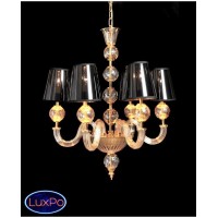 Люстра подвесная Lumina Deco STEFANEA LDP 5012-6 BK