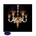 Люстра подвесная Lumina Deco STEFANEA LDP 5012-6 BK