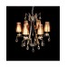 Люстра подвесная Lumina Deco GLAMOUR LDP 66247-6 BR