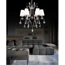 Люстра подвесная Lumina Deco GLAMOUR LDP 66247-6 WT