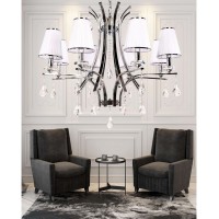 Люстра подвесная Lumina Deco GLAMOUR LDP 66247-8 WT