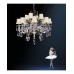 Люстра подвесная хрустальная Lumina Deco BIANCA LDP 66251-12