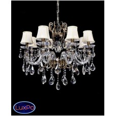 Люстра подвесная хрустальная Lumina Deco BIANCA LDP 66251-8