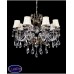 Люстра подвесная хрустальная Lumina Deco BIANCA LDP 66251-8