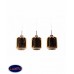 Светильник подвесной Lumina Deco ALACOSMO LDP 6811-3 GD
