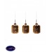 Светильник подвесной Lumina Deco ALACOSMO LDP 6811-3 GD