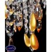 Люстра подвесная хрустальная Lumina Deco SANTOSA LDP 7051-4 A GD