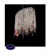 Люстра подвесная хрустальная Lumina Deco SANTOSA LDP 7051-4 CHR