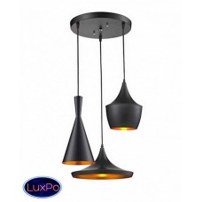 Светильник подвесной Lumina Deco FOGGI LDP 7712-3 BK
