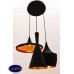 Светильник подвесной Lumina Deco FOGGI LDP 7712-3 BK