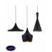 Светильник подвесной Lumina Deco FOGGI LDP 7712-3 PR BK