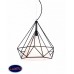 Светильник подвесной Lumina Deco FORTI LDP 7921 BK