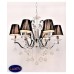 Люстра подвесная Lumina Deco BELLISICA LDP 8033-6 BK