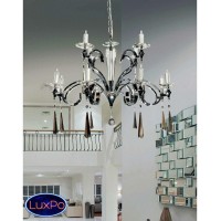Люстра подвесная хрустальная Lumina Deco ARTERRO LDP 8136-12
