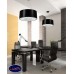 Светильник подвесной Lumina Deco GLOBUS LDP 8550 BK