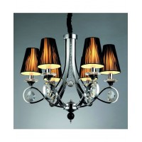Люстра подвесная Lumina Deco NEGRIO LDP 8903-6 BK