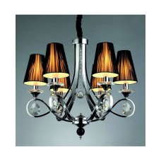 Люстра подвесная Lumina Deco NEGRIO LDP 8903-6 BK